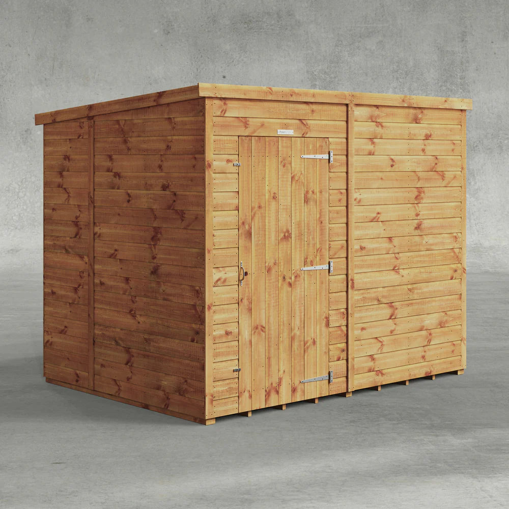 Power Shiplap Pent Sheds