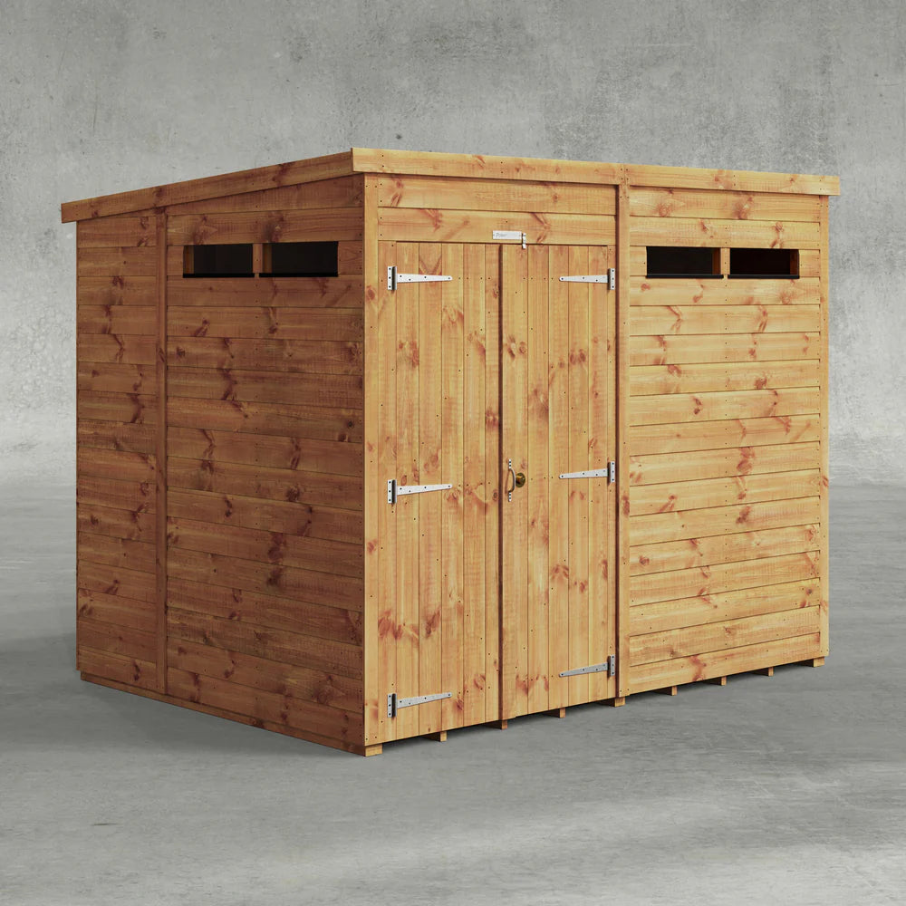 Power Security Pent Shed