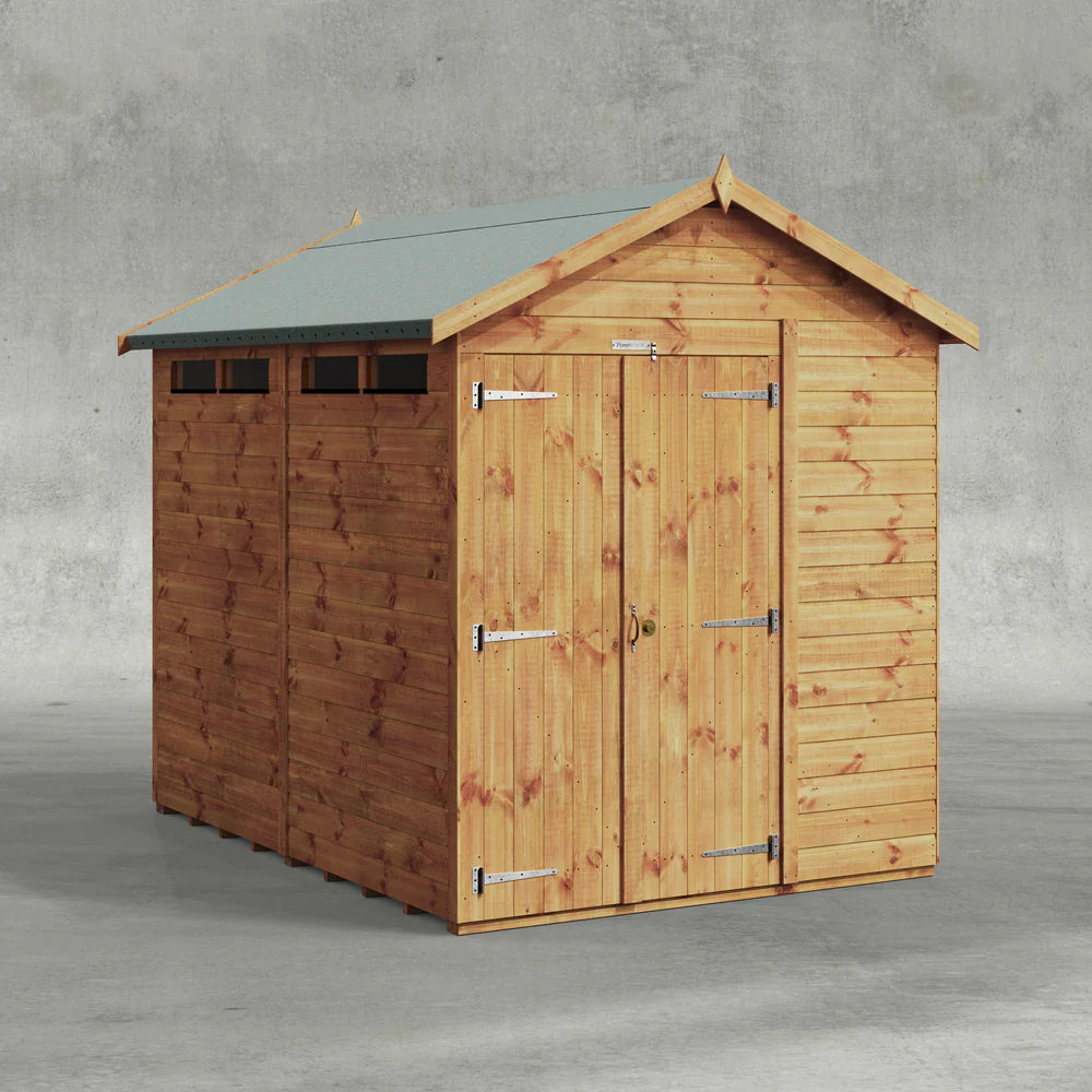 Power Security Apex Shed