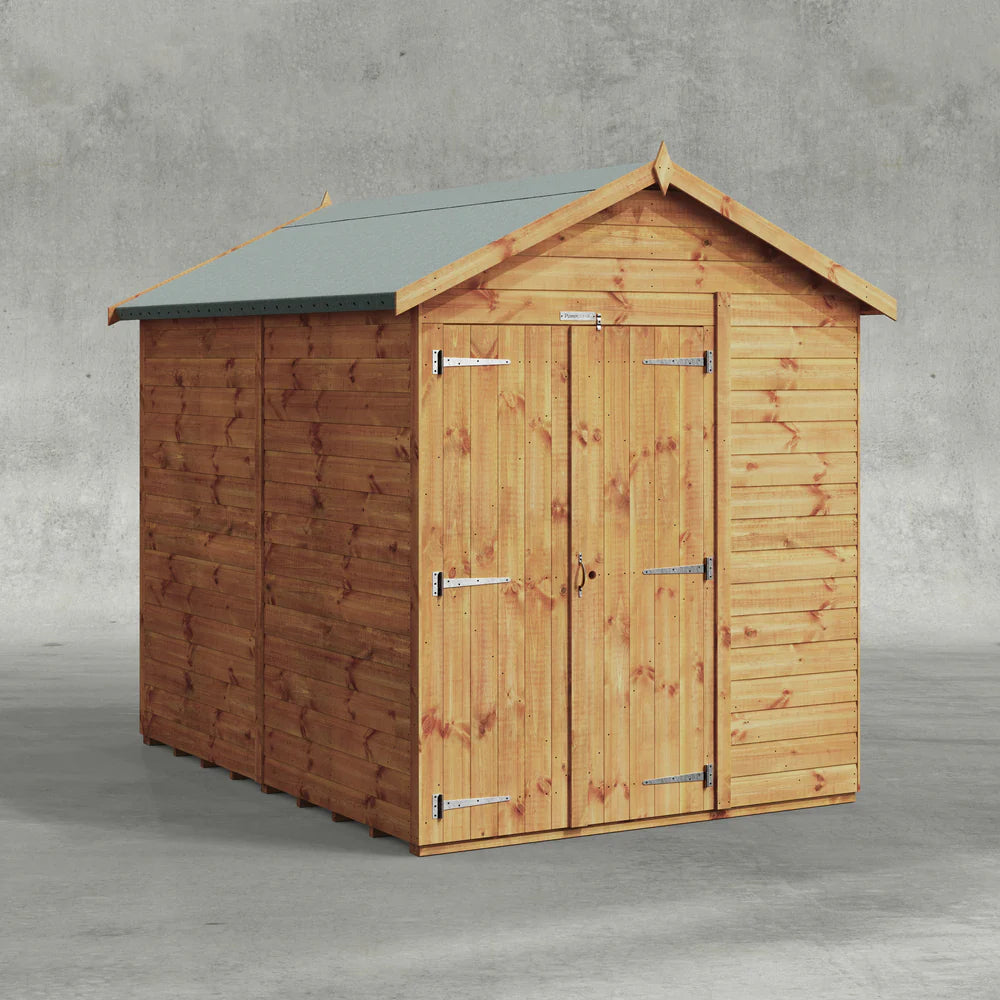Power Shiplap Apex Shed