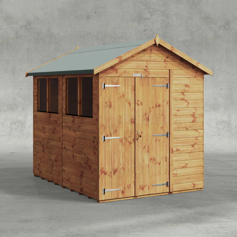 Power Shiplap Apex Shed