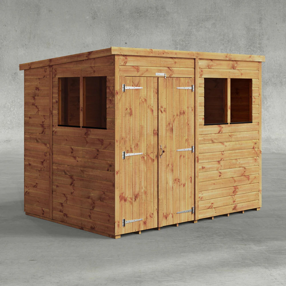 Power Shiplap Pent Sheds