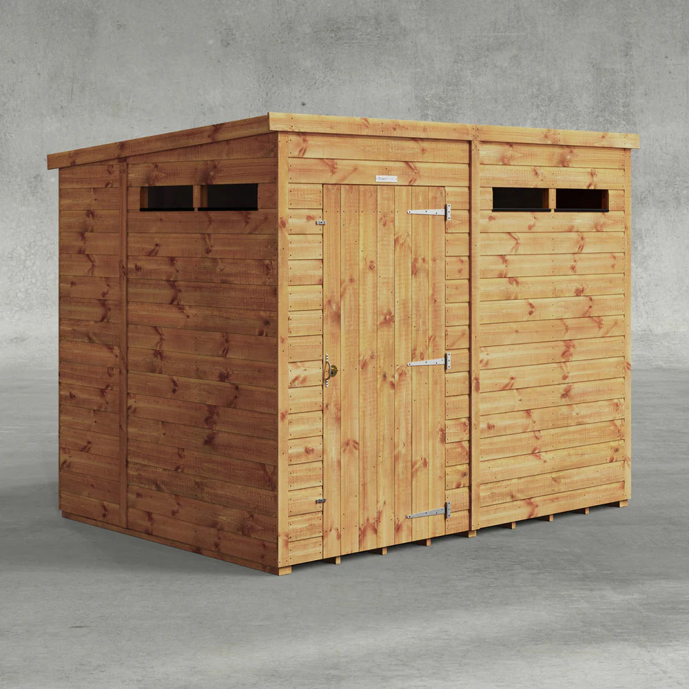 Power Security Pent Shed