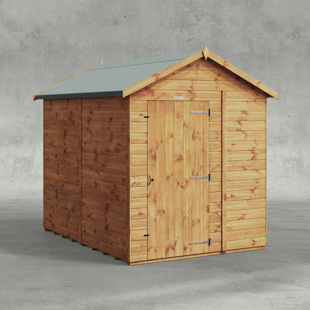 Power Shiplap Apex Shed