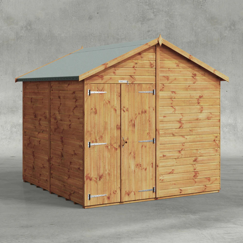 Power Shiplap Apex Shed