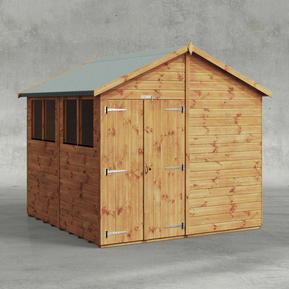 Power Shiplap Apex Shed