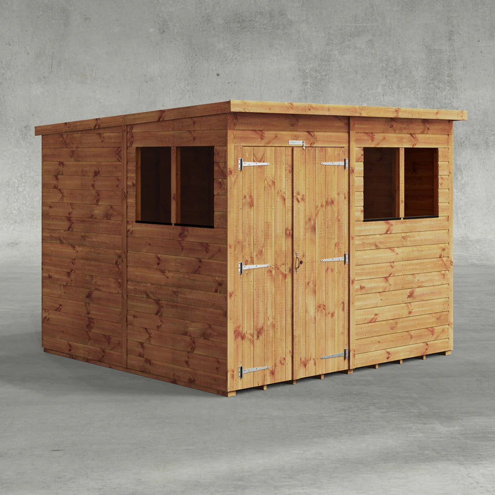 Power Shiplap Pent Sheds