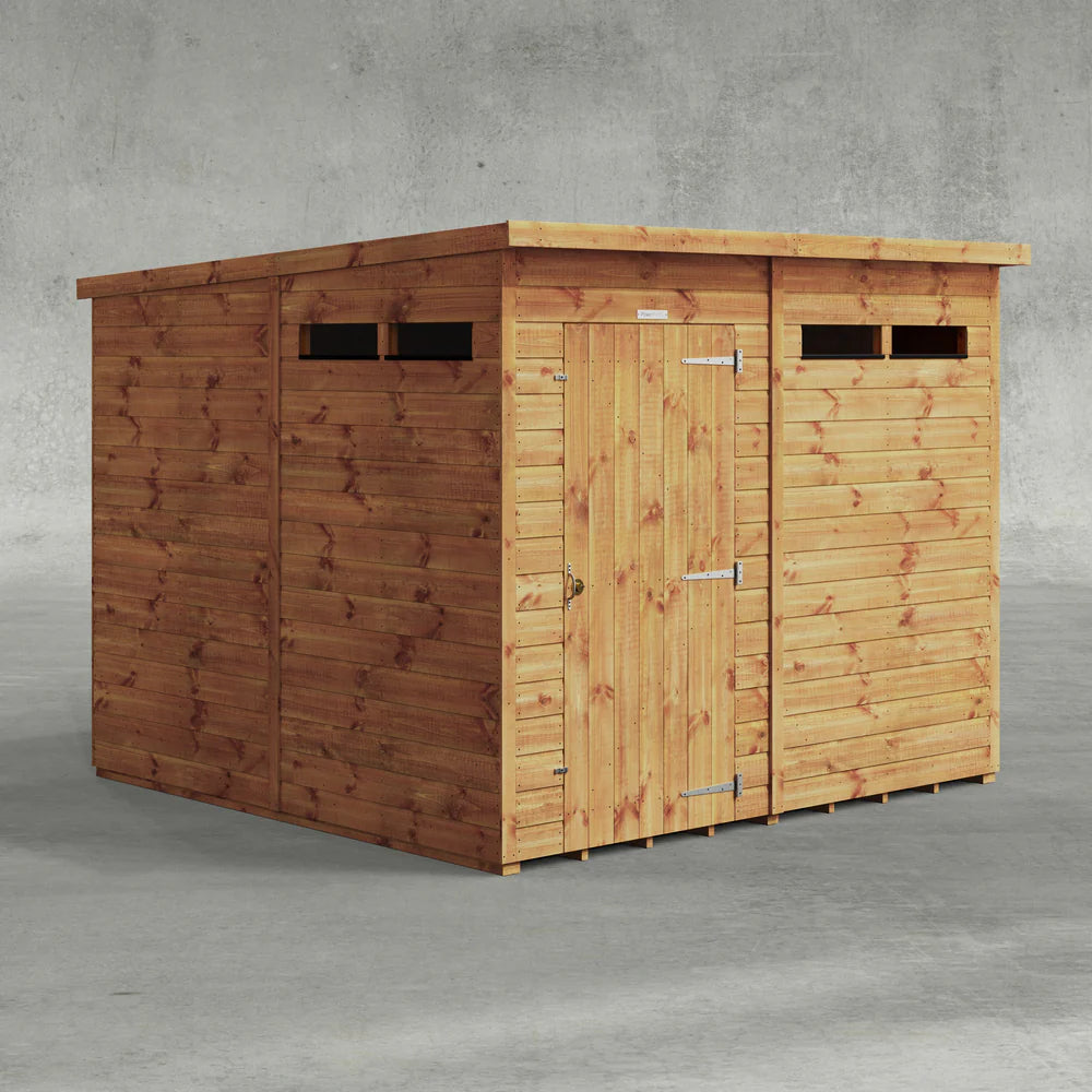 Power Security Pent Shed