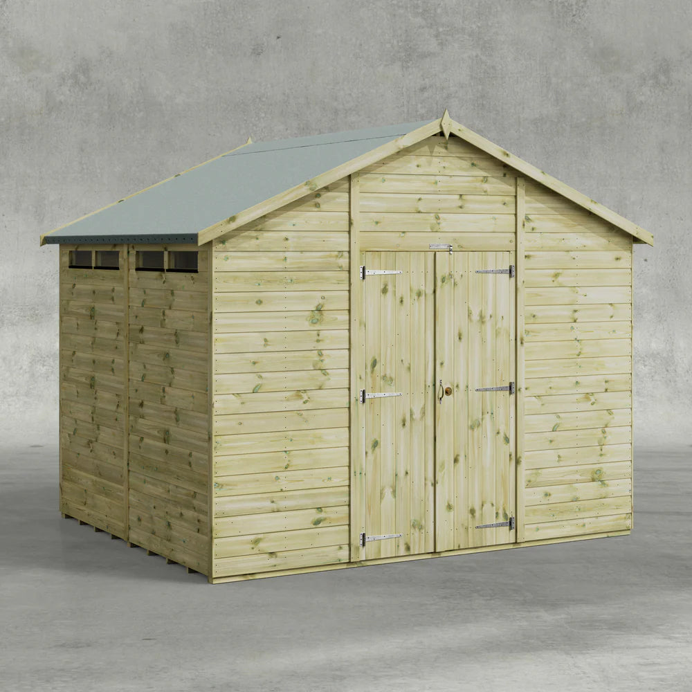 Premium Security Apex Shed for Sale in  Ireland