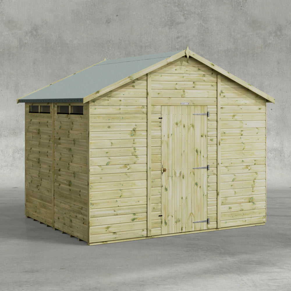 Premium Security Apex Shed for Sale in  Ireland