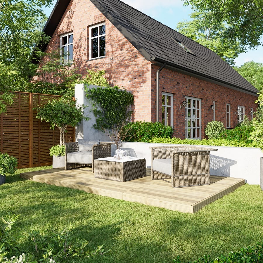 Decking Kit with No Handrails