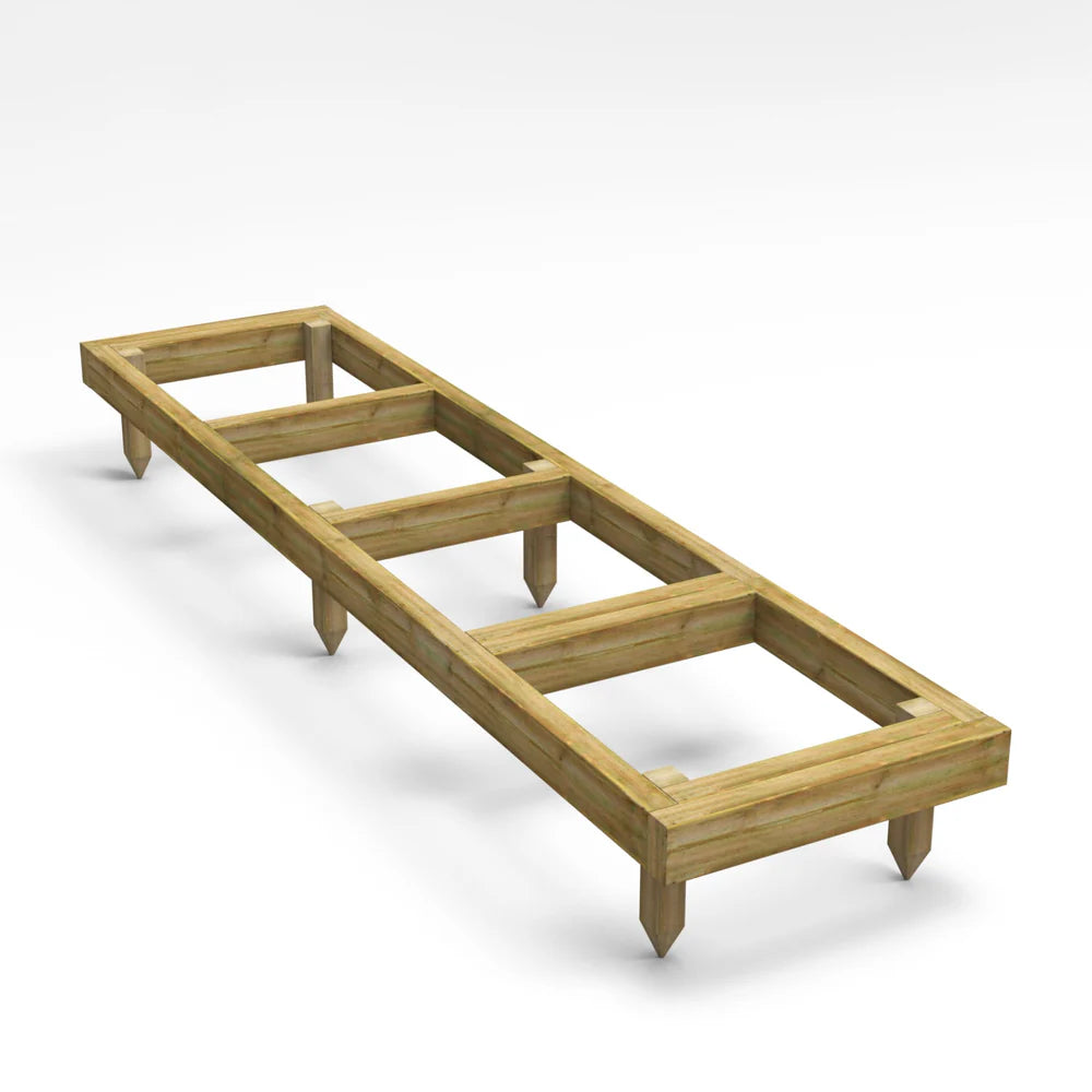 Shiplap Apex Shed Base Kit – Pressure Treated Timber