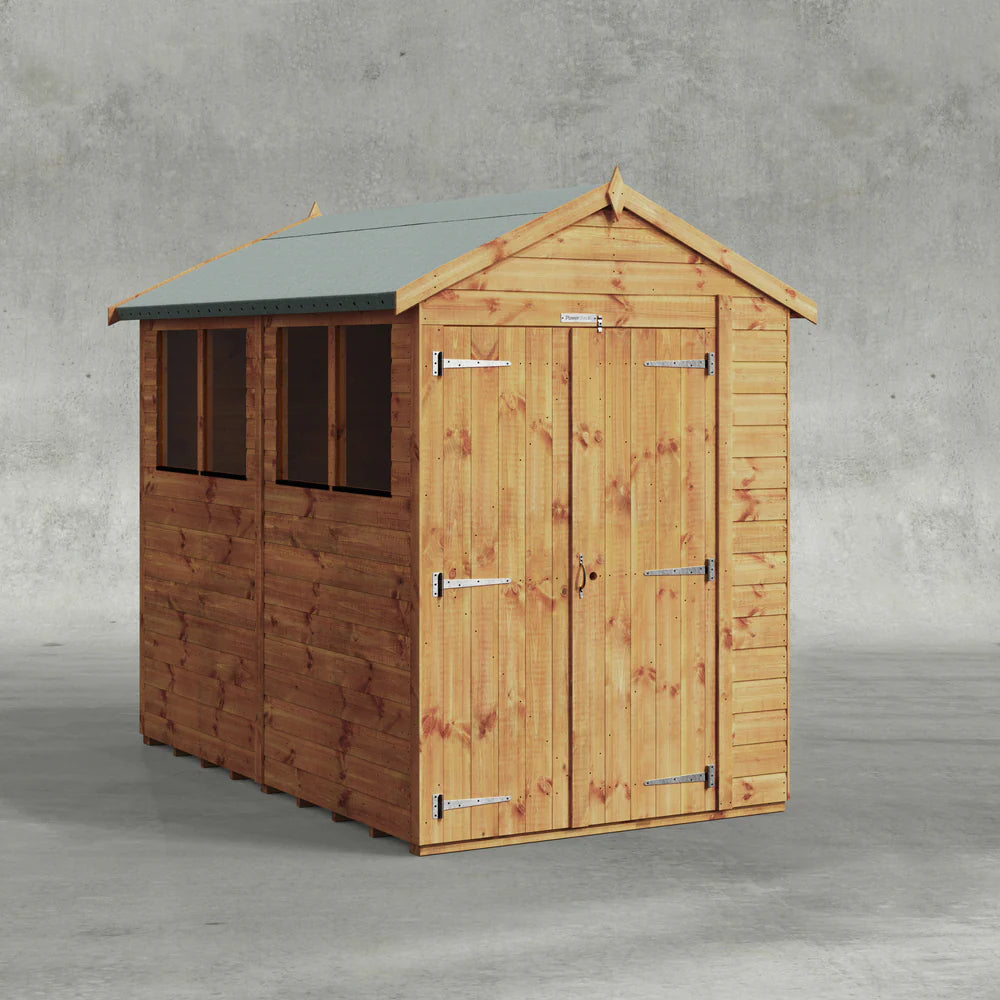 Power Shiplap Apex Shed