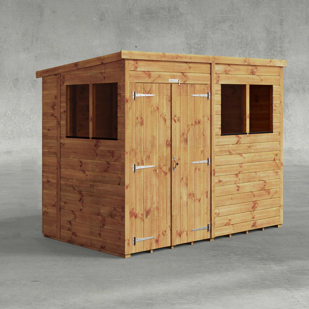 Power Shiplap Pent Sheds