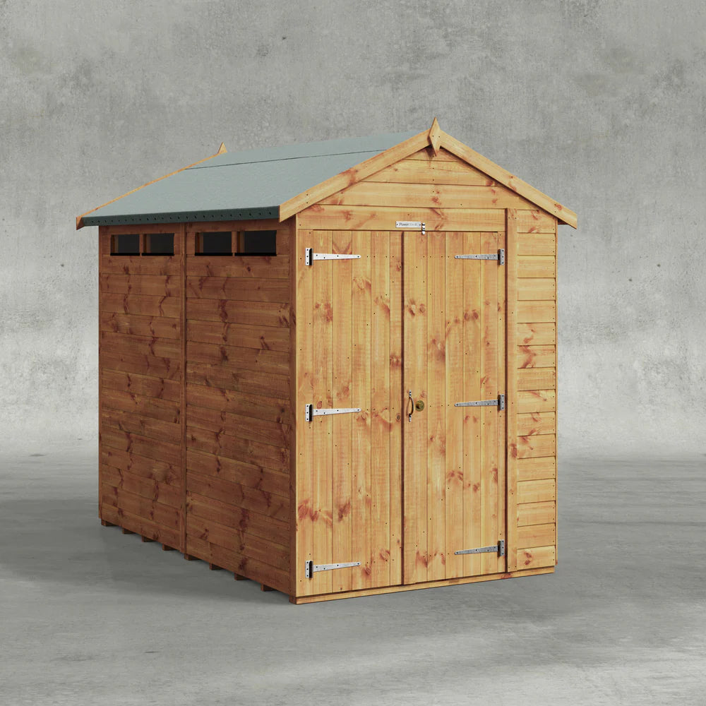 Power Security Apex Shed