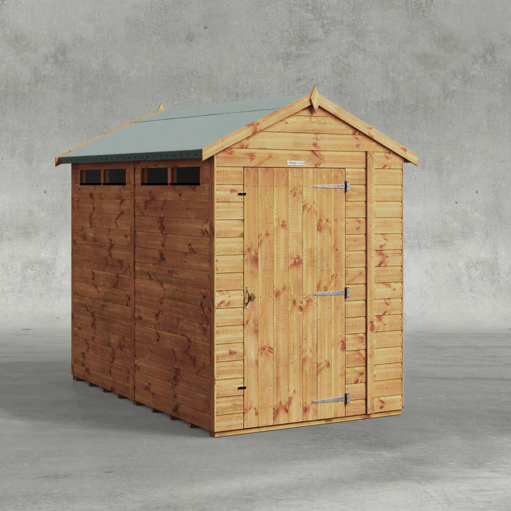 Power Security Apex Shed