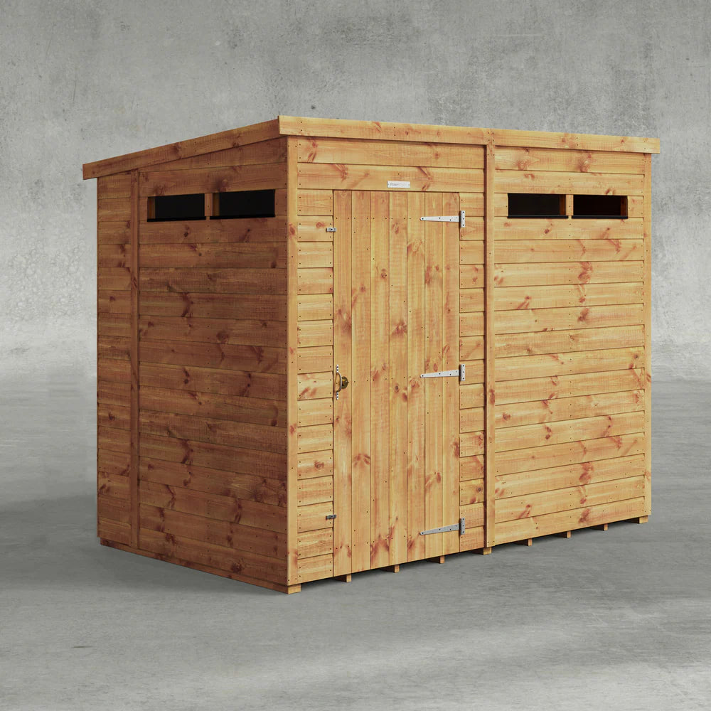 Power Security Pent Shed