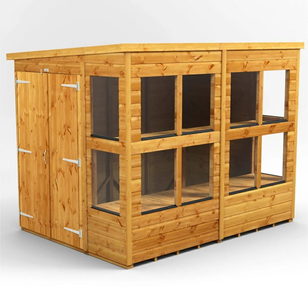 Power Pent Potting Shed