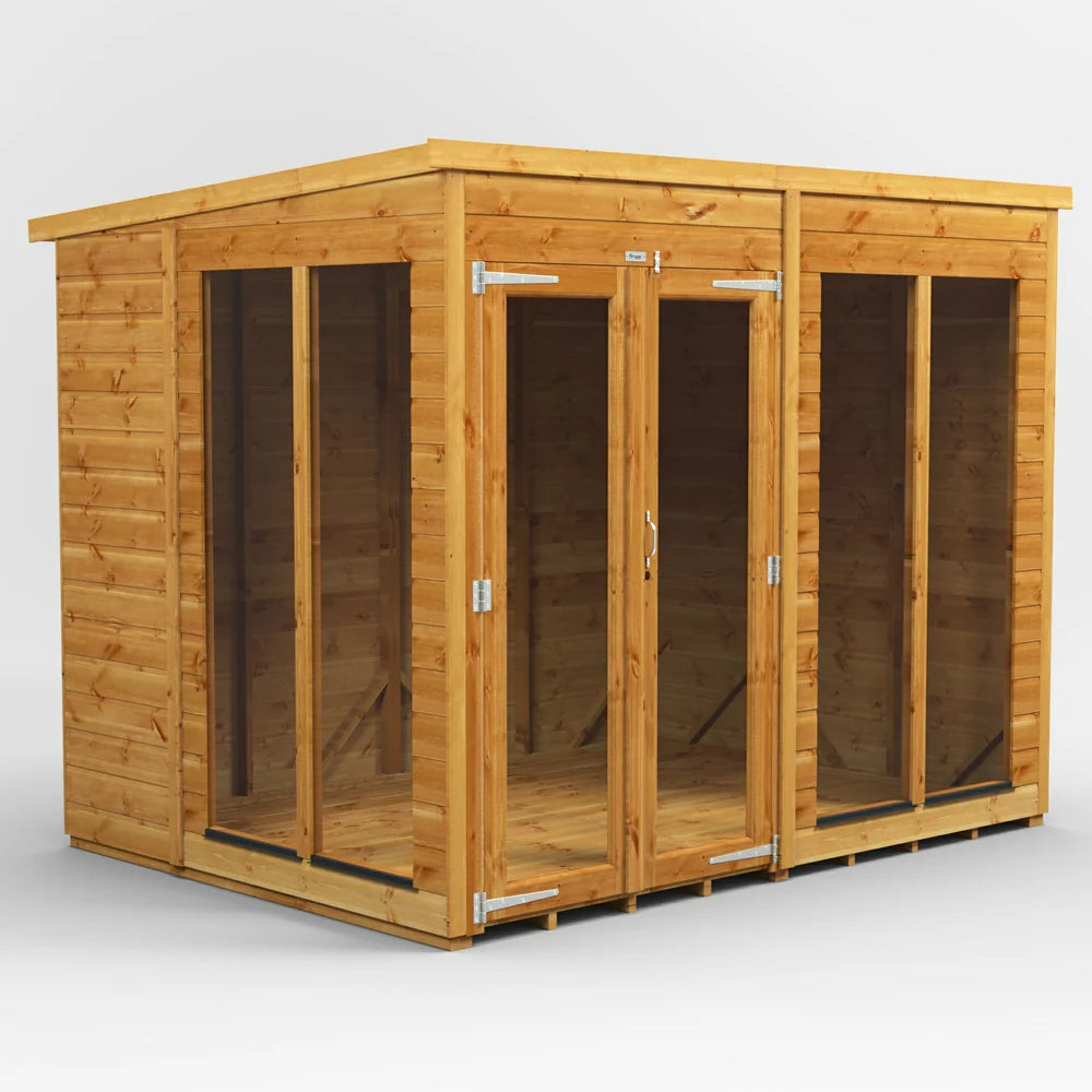 Power Pent Summerhouse Shed