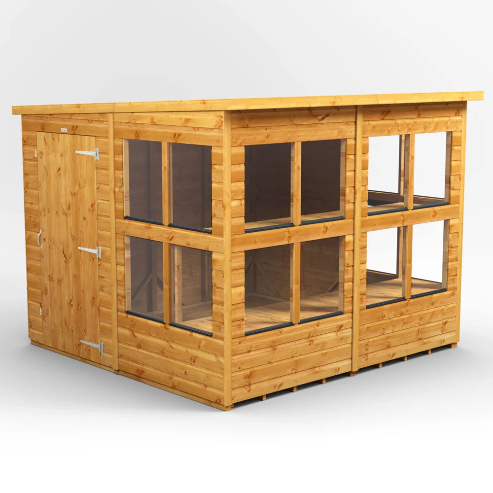 Power Pent Potting Shed