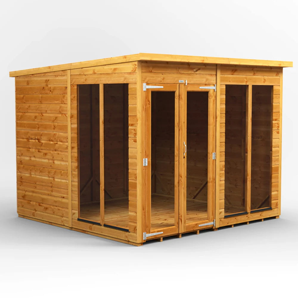 Power Pent Summerhouse Shed