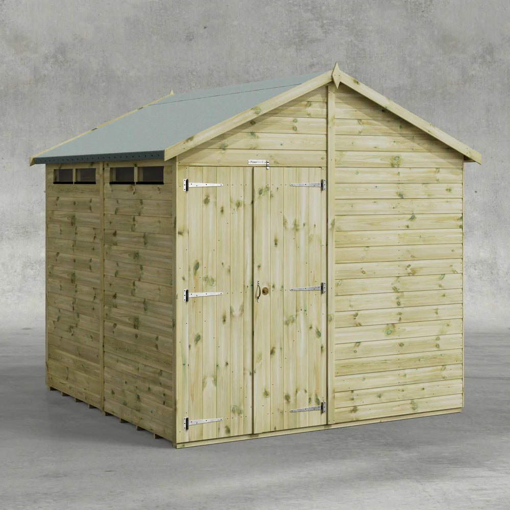 Premium Security Apex Shed for Sale in  Ireland