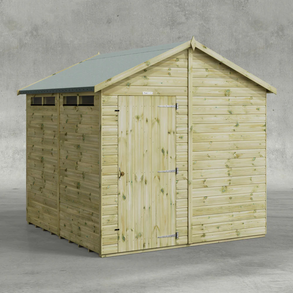 Premium Security Apex Shed for Sale in  Ireland
