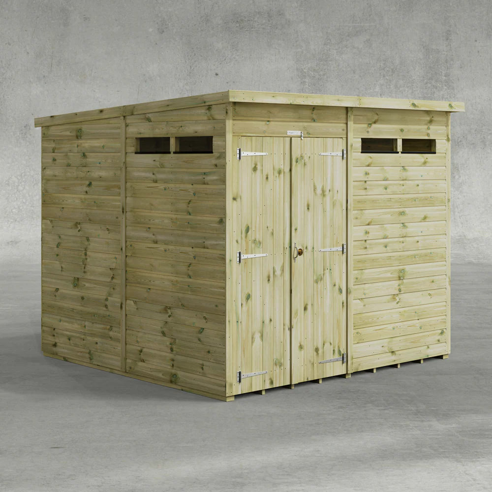 Premium Security Pent Shed for Sale in  Ireland