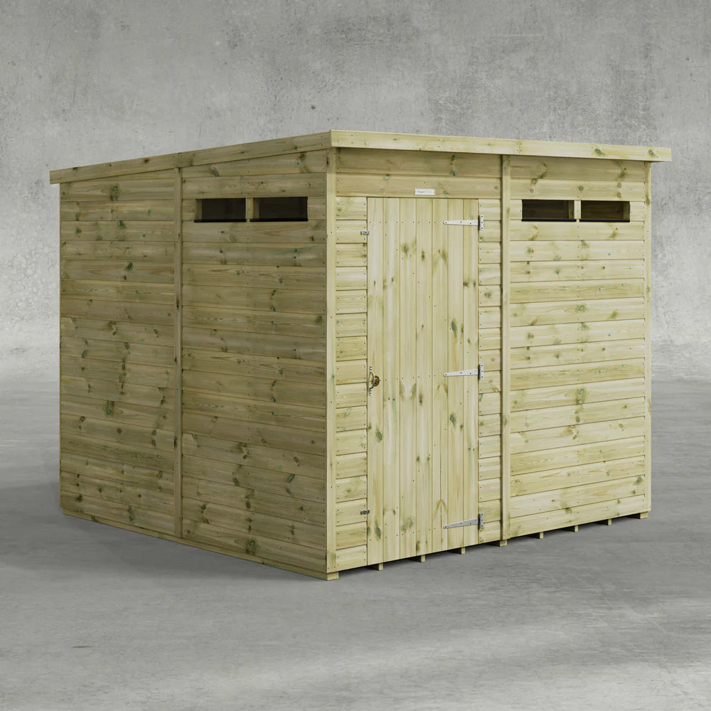 Premium Security Pent Shed for Sale in  Ireland