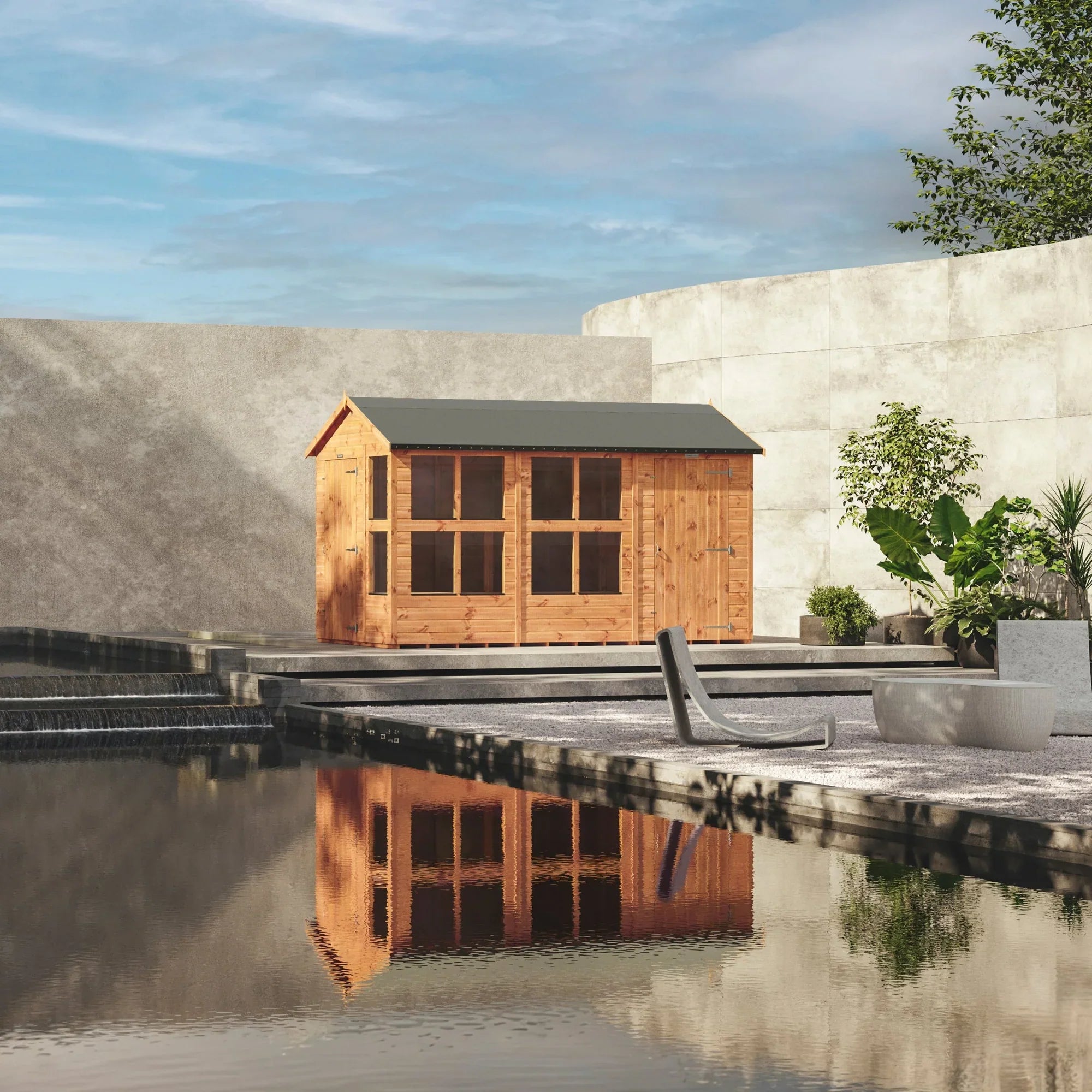 Power Apex Potting Shed Combi (includes Side Store)