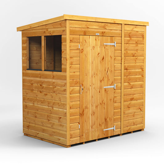 Power Shiplap Pent Sheds