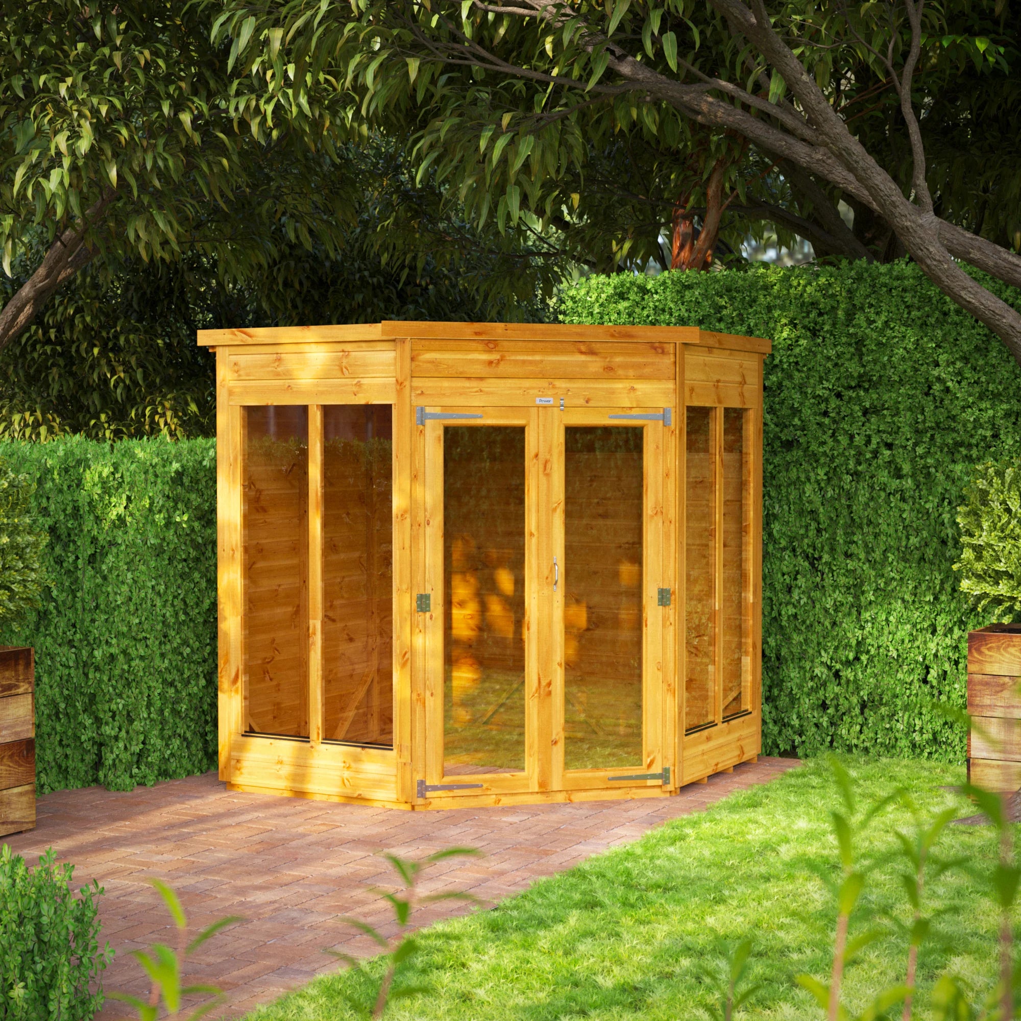 Power Corner Summerhouse Shed