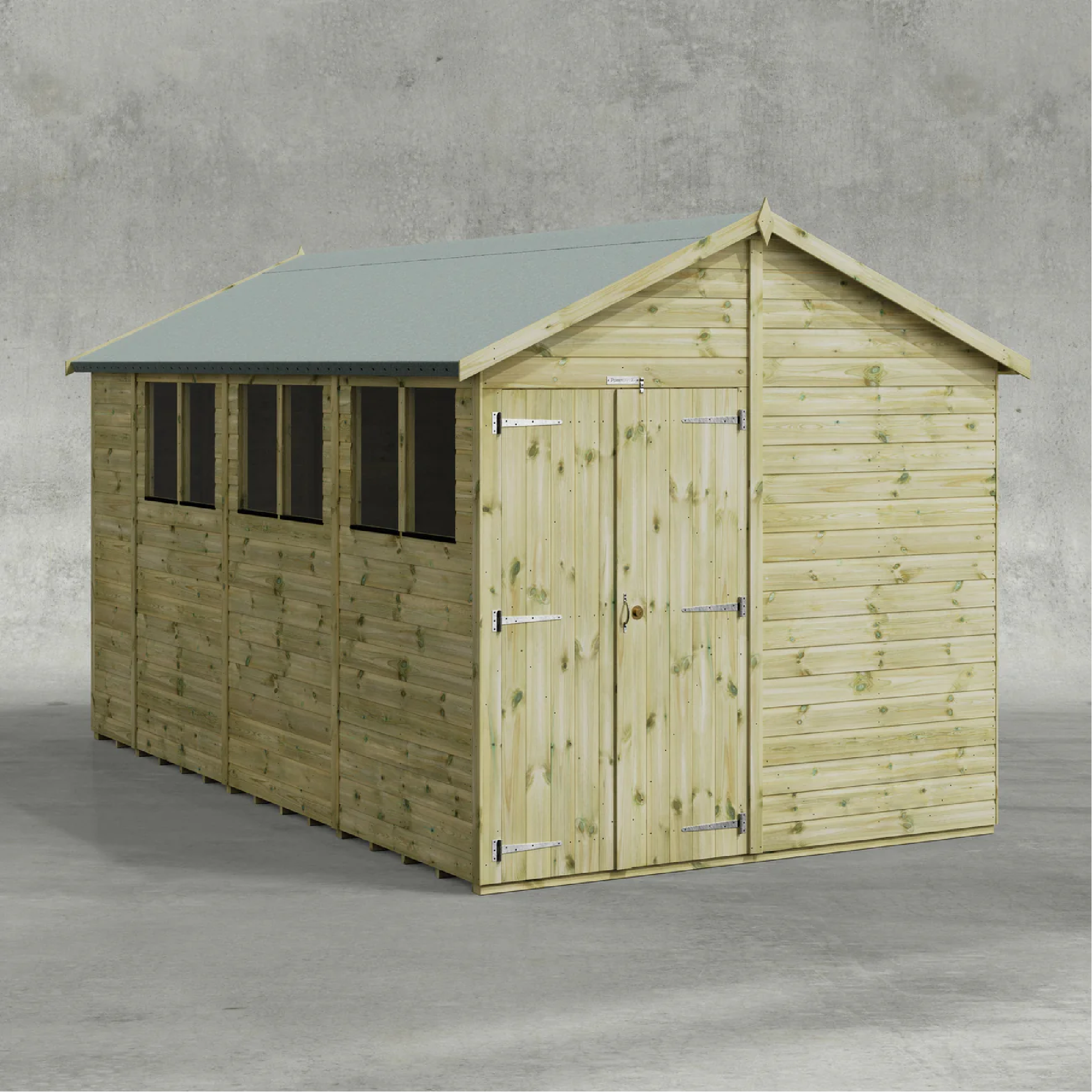 Power Premium Apex Sheds