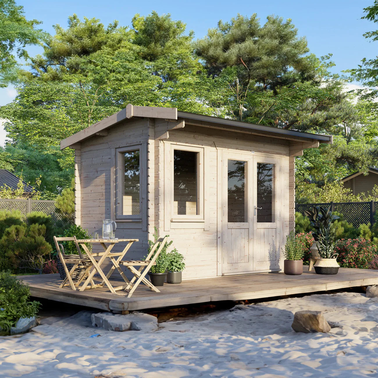 Power Apex Log Cabin - 28mm